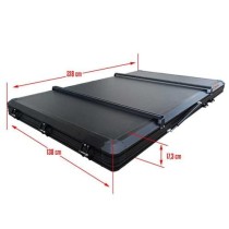 TENTE DE TOIT ALUMINIUM « BULLFACE » MERZOUGA (NOIRE/BLANCHE)