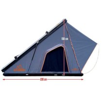 TENTE DE TOIT ALUMINIUM « BULLFACE » MERZOUGA (NOIRE/BLANCHE)