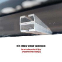 TENTE DE TOIT ALUMINIUM « BULLFACE » MERZOUGA (NOIRE/BLANCHE)