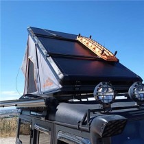 TENTE DE TOIT ALUMINIUM « BULLFACE » MERZOUGA (NOIRE/BLANCHE)