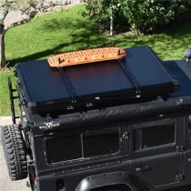 TENTE DE TOIT ALUMINIUM « BULLFACE » MERZOUGA (NOIRE/BLANCHE)