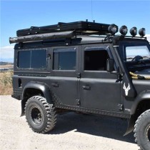 TENTE DE TOIT ALUMINIUM « BULLFACE » MERZOUGA (NOIRE/BLANCHE)