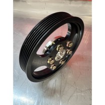 Poulie de pompe de direction assistée en deux pièces de 6,0 po (serpentine)  PSC