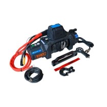TREUIL TYREX 9600 CÂBLE TEXTILE 12V MODÈLE « FUTUR »  9 500 lb (4 310 kg)