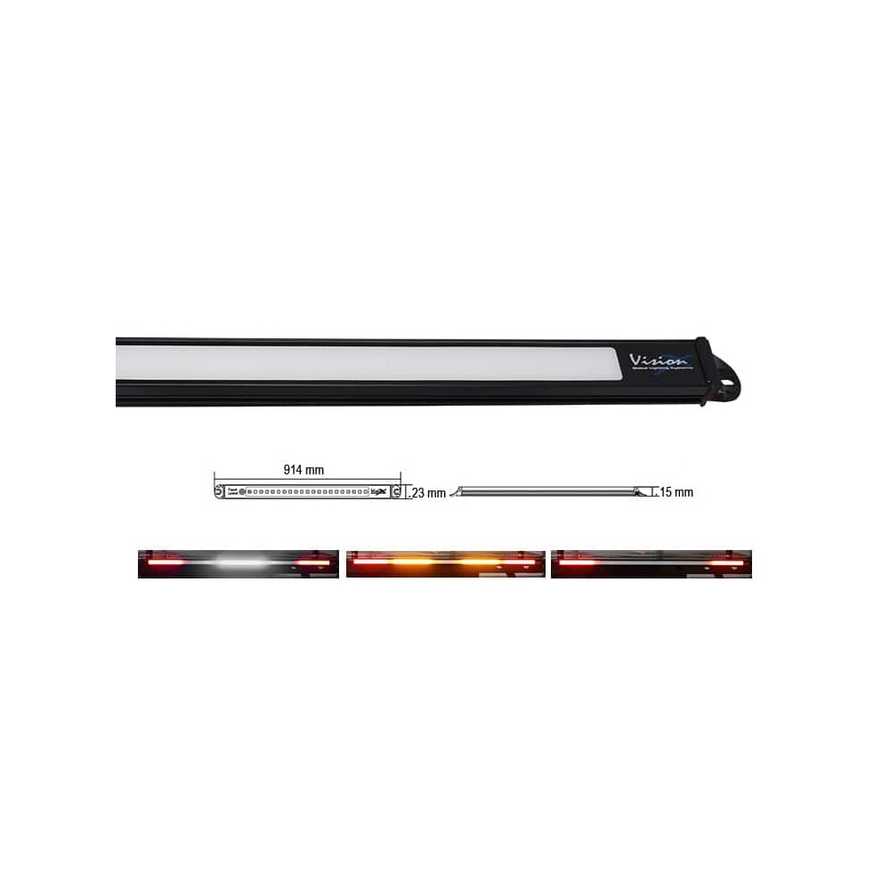 Barre Led VisionX Dune Chaser idéal pour l'arrière plus disponible