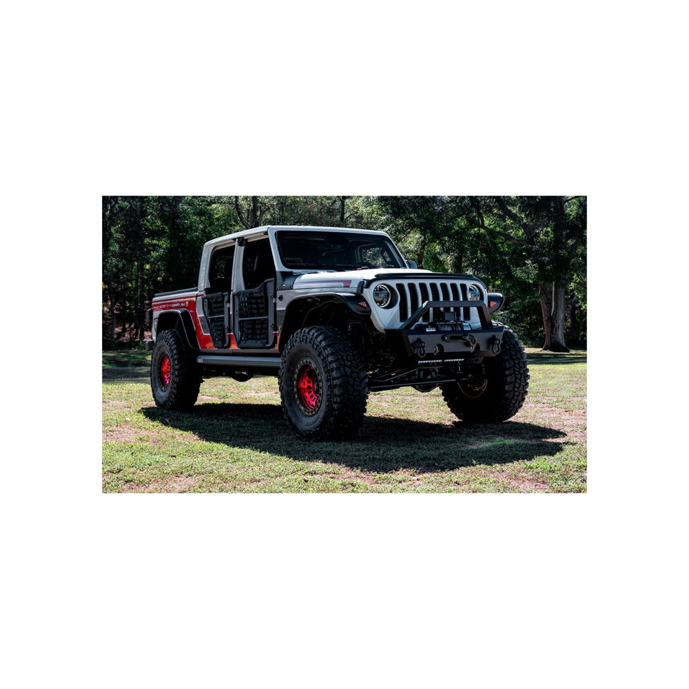 ÉLARGISSEURS D'AILES BUSHWACKER FLAT STYLE POUR JEEP GLADIATOR JT