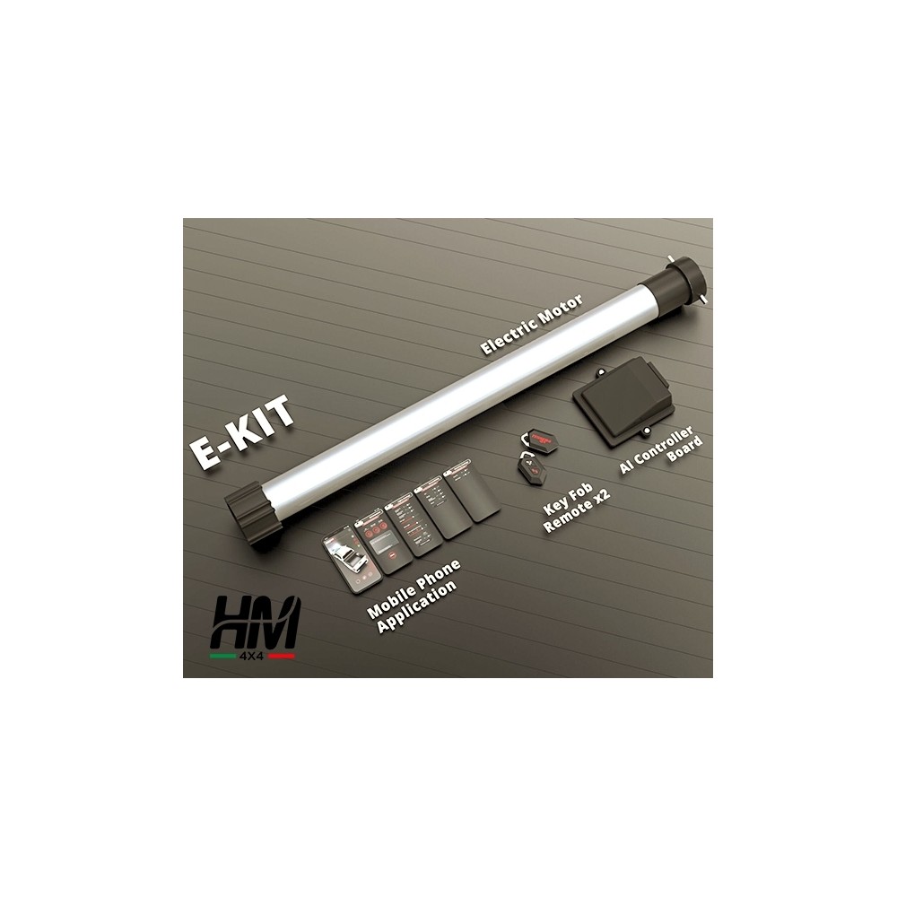 E-KIT - KIT ÉLECTRIQUE POUR COUVERCLE DE VOLET ROULANT TESSERA ROLL+