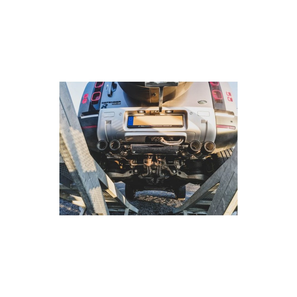 ÉCHAPPEMENT QUICKSILVER POUR NEW DEFENDER P400