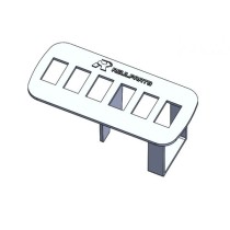 SUPPORT INTERRUPTEURS (6 EMPLACEMENTS) POUR LAND ROVER NEW DEFENDER