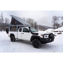 CANOPY CAMPER ALU-CAB VERSION AC20 COMFORT NOIR POUR EXTRA CABINE (SANS KIT DE MONTAGE)