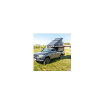 CANOPY CAMPER ALU-CAB VERSION AC20 COMFORT NOIR POUR TOYOTA HILUX REVO EXTRA CABINE A PARTIR DE 2016 (KIT DE MONTAGE INCLUS)