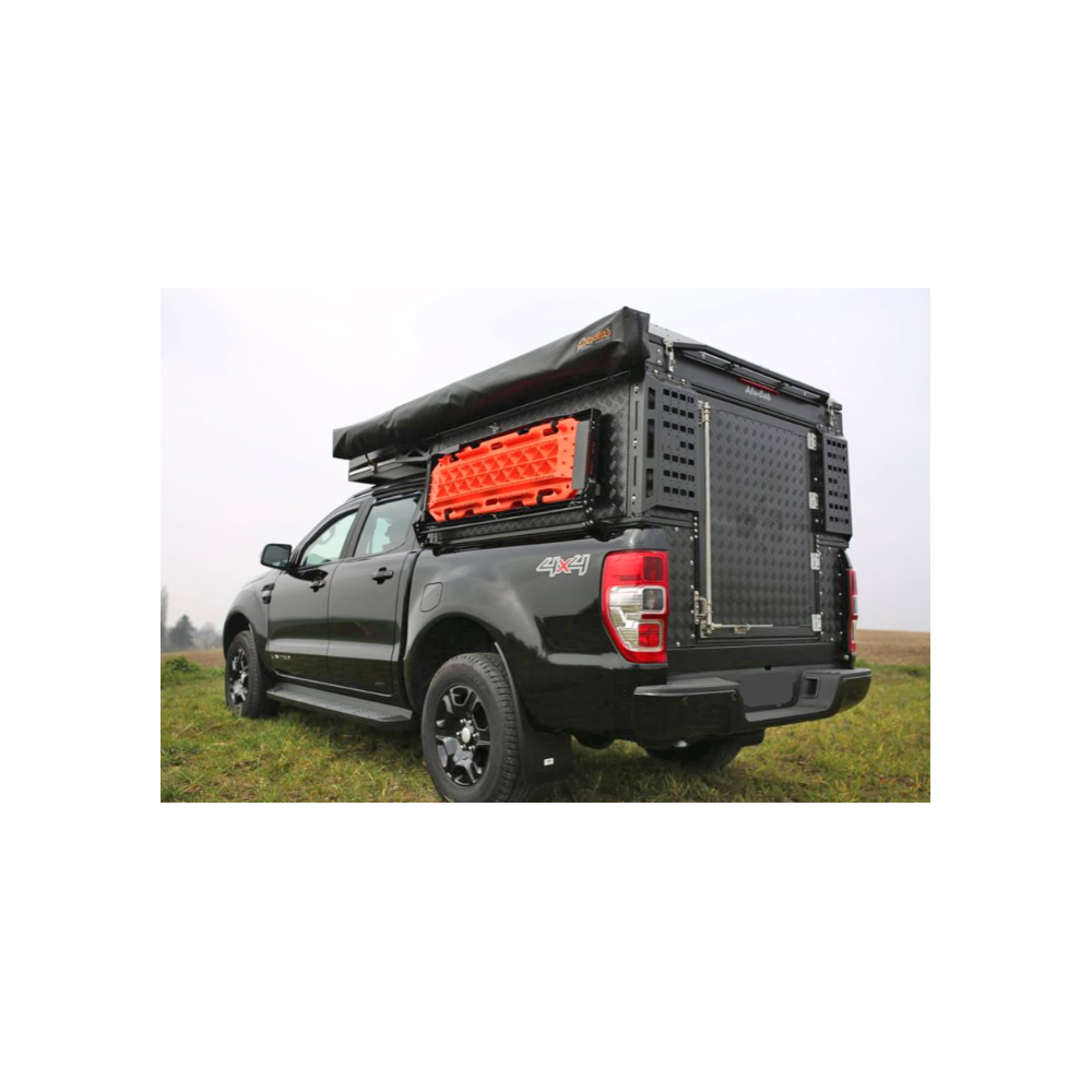 CANOPY CAMPER ALU-CAB VERSION AC20 COMFORT NOIR POUR DOUBLE CABINE (SANS KIT DE MONTAGE) CANOPY CAMPER ALU-CAB VERSION AC20 COMFORT NOIR POUR DOUBLE CABINE (SANS KIT DE MONTAGE)