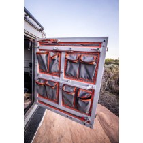 CANOPY CAMPER ALU-CAB VERSION AC20 COMFORT NOIR POUR DOUBLE CABINE (SANS KIT DE MONTAGE)