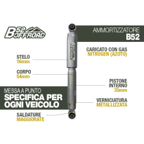 AMORTISSEUR ARRIÈRE +4cm TOUT-TERRAIN B52 POUR DODGE NITRO DISPO AOUT 2025