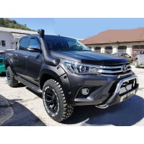 ÉLARGISSEURS D'AILES POUR TOYOTA HI-LUX (ROCCO)  2018  2021, 75 MM DE LARGE, S'ADAPTENT AUX CARROSSERIES LARGES ET ÉTROITES