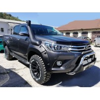 ÉLARGISSEURS D'AILES POUR TOYOTA HI-LUX (ROCCO)  2018  2021, 75 MM DE LARGE, S'ADAPTENT AUX CARROSSERIES LARGES ET ÉTROITES
