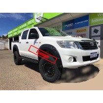 ÉLARGISSEURS D'AILES POUR TOYOTA HI-LUX 2005-2012 STANDARD (AVANT FACE-LIFT)  LARGEUR 50 MM