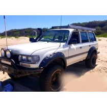 ÉLARGISSEURS D'AILES POUR TOYOTA LAND CRUISER 80/100  95 MM DE LARGE