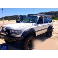 ÉLARGISSEURS D'AILES POUR TOYOTA LAND CRUISER 80/100  95 MM DE LARGE