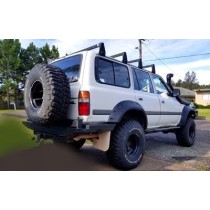 ÉLARGISSEURS D'AILES POUR TOYOTA LAND CRUISER 80/100  95 MM DE LARGE