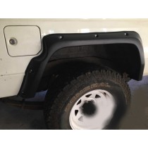 ÉLARGISSEURS D'AILES POUR TOYOTA LAND CRUISER LIGHT DUTY LJ70/73 ou KZJ70/73-2 PORTES  55 MM DE LARGE