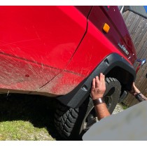ÉLARGISSEURS D'AILES POUR TOYOTA LAND CRUISER LIGHT DUTY LJ70/73 ou KZJ70/73-2 PORTES  55 MM DE LARGE