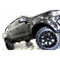 ÉLARGISSEURS D'AILES FORD RANGER PX1 & PX2  FINITION LISSE  55 MM DE LARGE