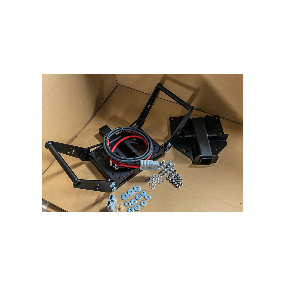 Adaptateur carré US 2" spécifique aux platines de treuil N4-Offroad