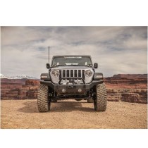 Pare-chocs avant HD large Jeep Wrangler JK 07-18 JL 18- Gladiator JT 20- Rugged Ridge 11540.31 pare-chocs HD