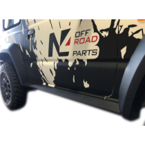 Protections tubulaires profilé de bas de caisse Suzuki Jimny GL