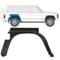 Tôle de réparation de passage de roue arrière Droite pour Nissan patrol GR y60 5 Portes