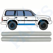 RÉPARATION BAS DE CAISSE EXTÉRIEUR TOYOTA LAND CRUISER HDJ / HZJ / FZJ 80 1990-1996 Droit + Gauche