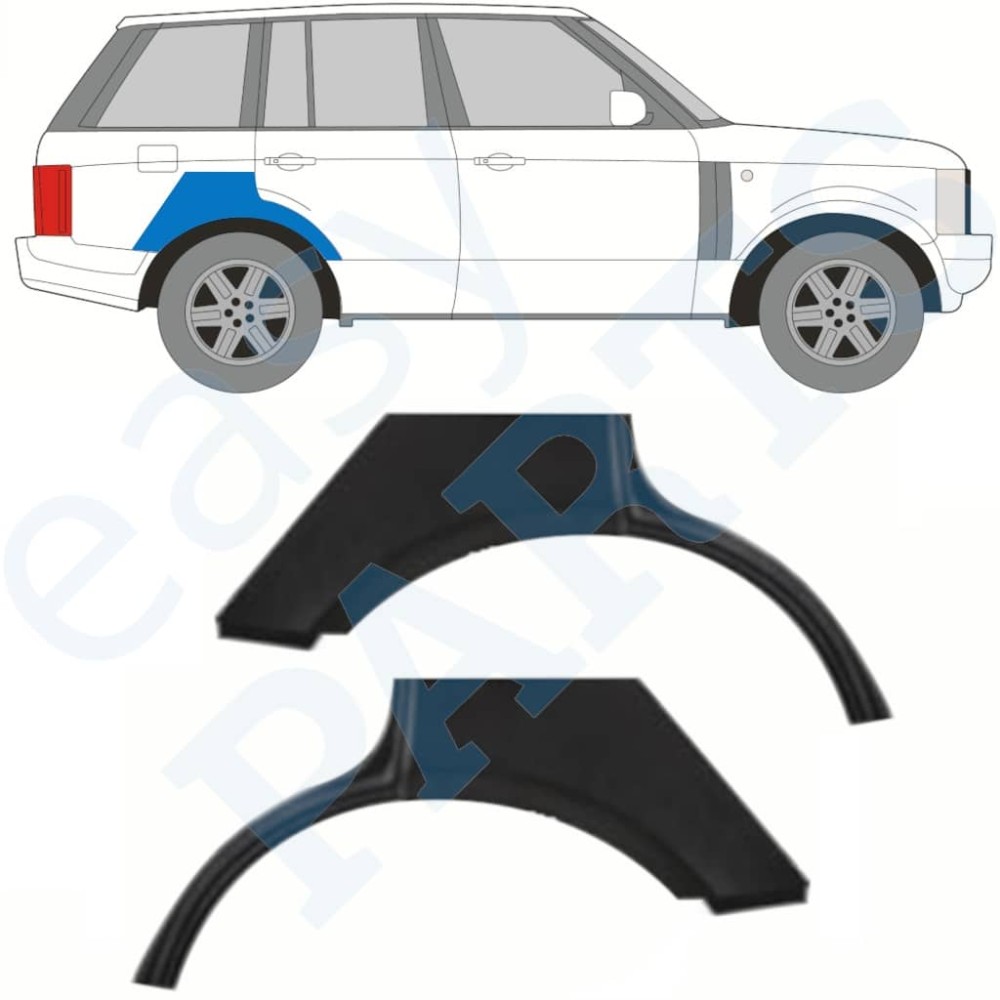 KIT PASSAGE DE ROUE ARRIÈRE / SET LAND ROVER RANGE ROVER 2002-2012