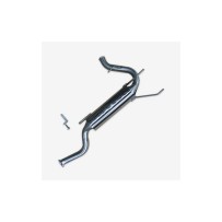 Sortie latérale après (dé)catalyseur pour Toyota HDJ100 1998-2007