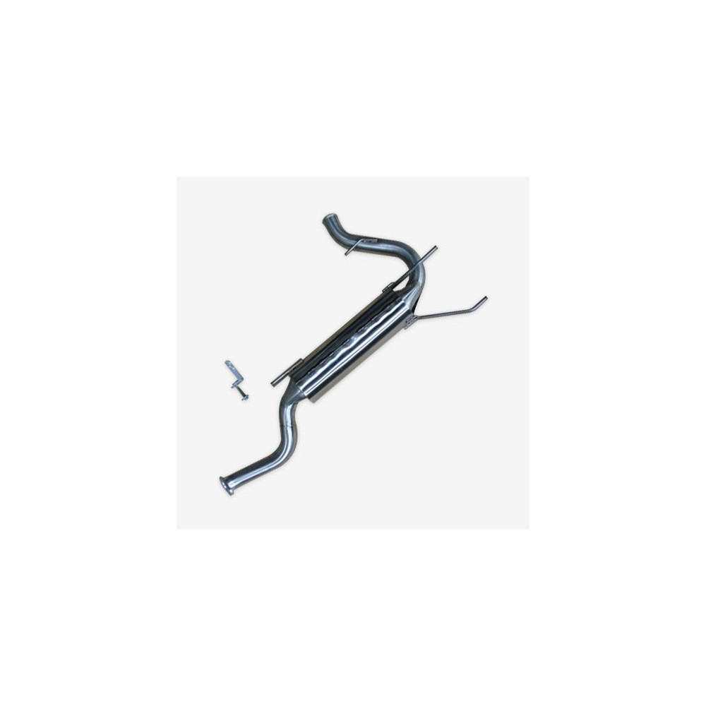 Sortie latérale après (dé)catalyseur pour Toyota HDJ100 1998-2007