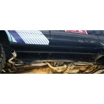 Sortie latérale après (dé)catalyseur pour Toyota HDJ100 1998-2007