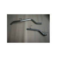 Intermédiaire sans silencieux (après fap) + tube arrière Nissan Navara V6 3.0L DCI, 2010-16