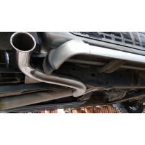 Ligne complète en sortie latérale, après filtre à particules, Navara D23 NP300 2.3L DCI, sans AdBlue 2016-21