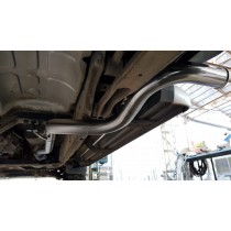 Ligne complète en sortie latérale, après filtre à particules, Navara D23 NP300 2.3L DCI, sans AdBlue 2016-21