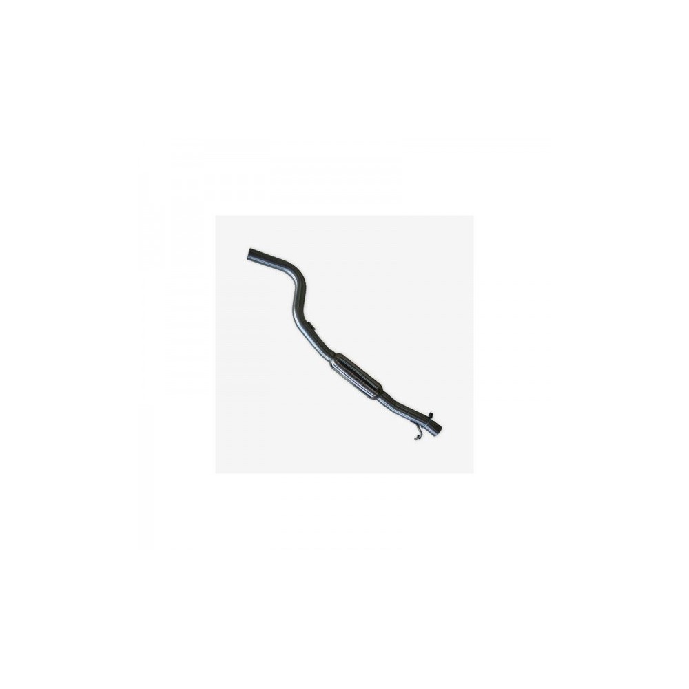 Intermédiaire avec petit silencieux après filtre à particules pour jeep JK 2.8L CRD 200hp, châssis court 2011-2018 Intermédiaire avec petit silencieux après filtre à particules pour jeep JK 2.8L CRD 200hp, châssis court 2011-2018