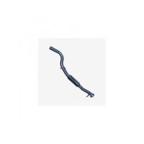 Intermédiaire avec petit silencieux pour jeep JK 2.8L CRD 177hp châssis court 2007-2010