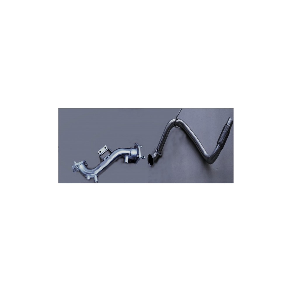 Décatalyseur +Tube remplacement filtre à particules pour jeep Wrangler JK 2.8L CRD 200hp, 2016-2018