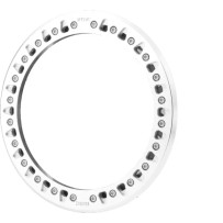 Anneau Beadlock pour machette KMC XD229 Beadlock Ring XD 17 SLOTTED BEADLOCK RING  KMC 1380-17-BEADRING-2