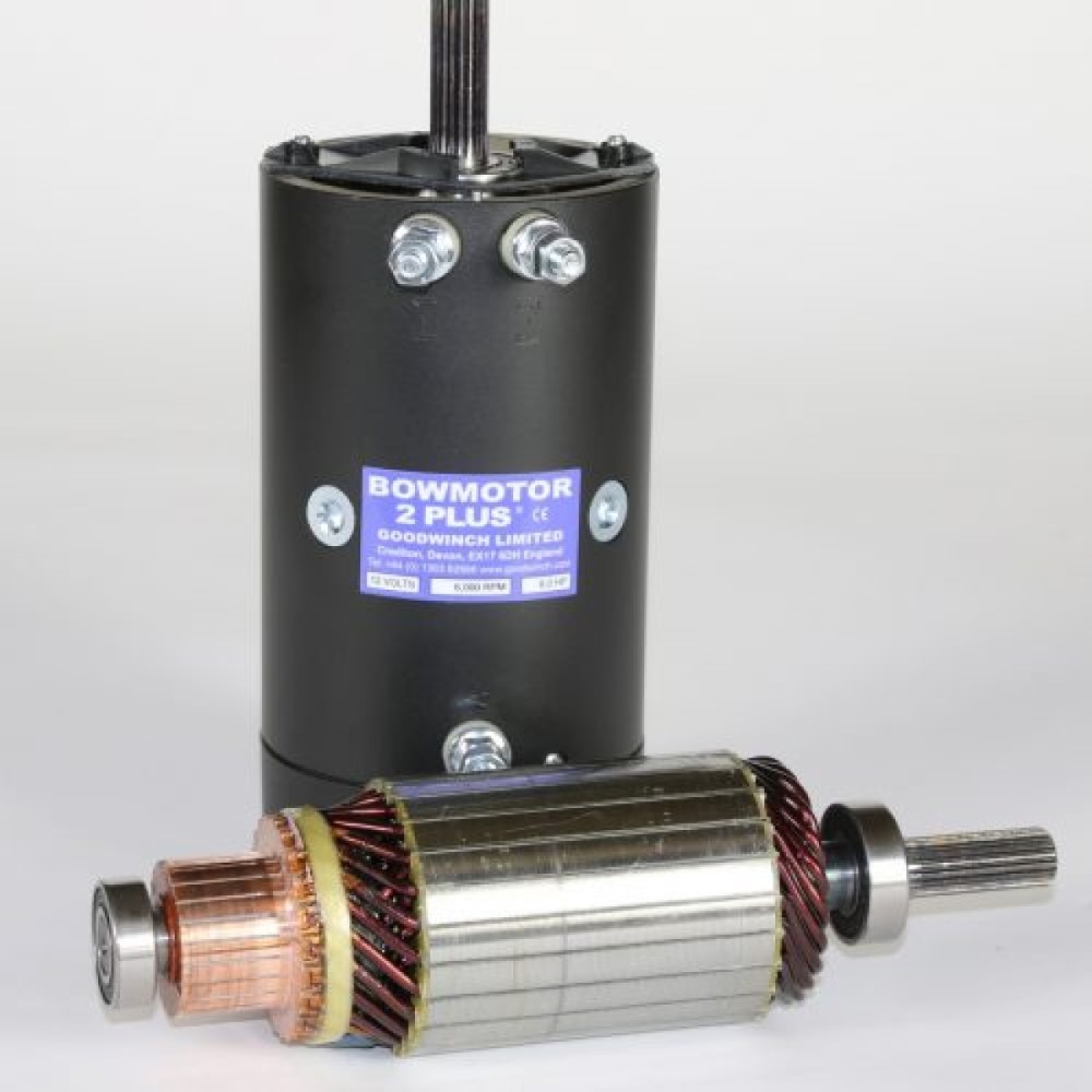 Moteur de treuil à câble BOW II Plus 8HP/6000RPM/moteur de remplacement 8274 / BOW Motor 2 Plus- 12vDC Moteur de treuil à câble BOW II Plus 8HP/6000RPM/moteur de remplacement 8274 / BOW Motor 2 Plus- 12vDC