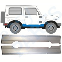 Panneaux de Réparation bas de caisse pour Suzuki Samurai 1981-1998 / Gauche+Droit /