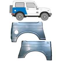 Panneau de réparation arc d'aile arrière pour Suzuki Samurai TOLÉ 1981-2004 / Gauche+Droit /