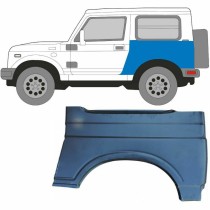 Panneau de réparation arc d'aile arrière pour Suzuki Samurai TOLÉ 1981-2004 / Gauche