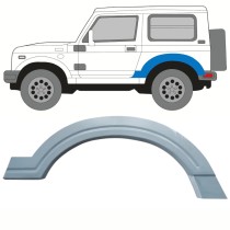 Panneau de réparation DE PASSAGE DE ROUE ARRIÈRE / GAUCHE POUR SUZUKI SAMURAI 1981-2004