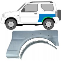 PANNEAU DE RÉPARATION D'AILE ARRIÈRE POUR SUZUKI JIMNY 1998-2018 / ENSEMBLE / GAUCHE