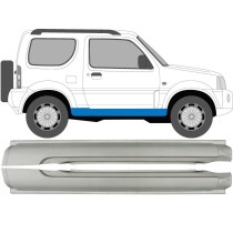 KIT PANNEAU DE RÉPARATION DE SEUIL COMPLET SUZUKI JIMNY 1998-2018